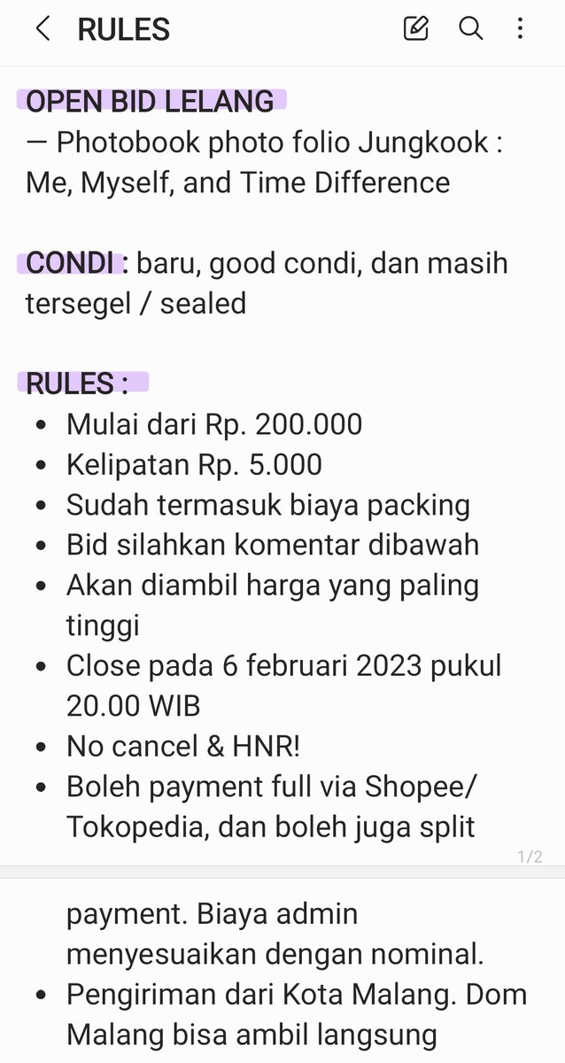 needmerch_GO's tweet photo. OPEN BID LELANG

— Photobook photo folio Jungkook : Me, Myself, and Time Difference

✨️ CONDI : baru, good condi, dan masih tersegel / sealed

- Mulai dari 200K
- Kelipatan 5K
- Include biaya packing
- Rules lain cek foto kedua

* wts sell jual PB JK ready ina indo https://t.co/NQVLgJierj
