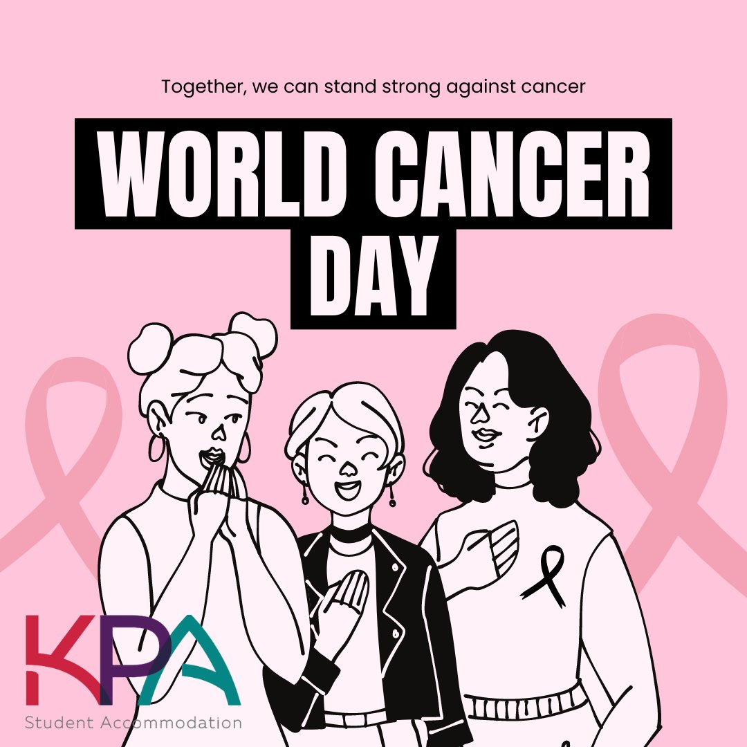 KPAccommodation's tweet photo. Tomorrow is #worldcancerday 💛 A day to increase our knowledge about this illness and the impact it has on patients across the world. This #WorldCancerDay we realize that working together can make a difference to reduce the global impact of cancer. Together we fight. https://t.co/AvgNW3Dnnj