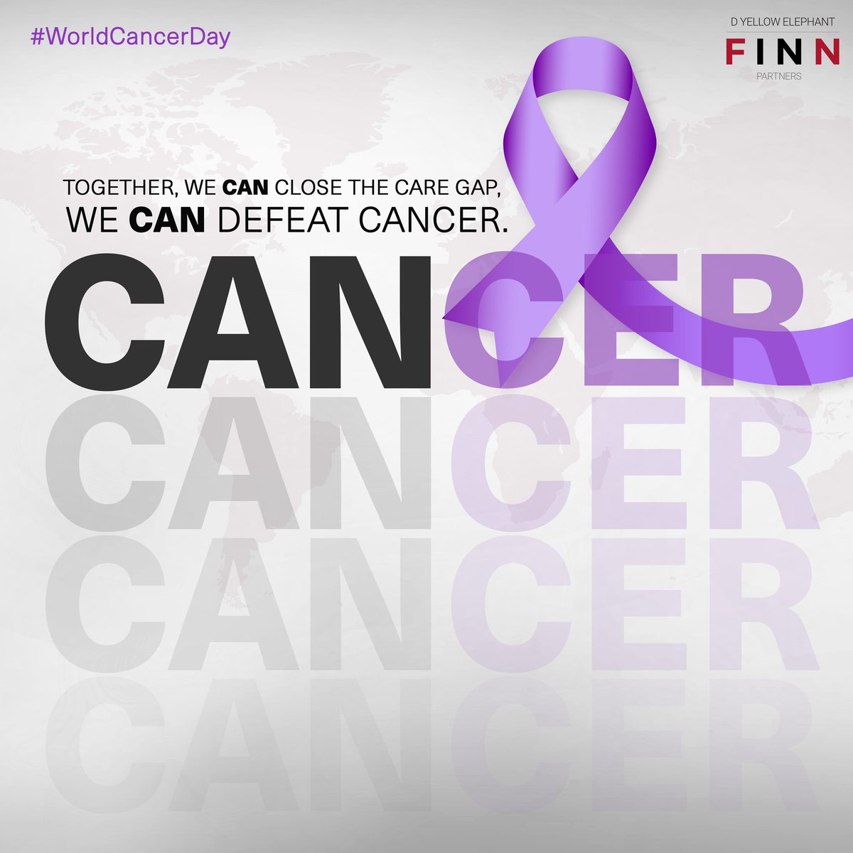 dyellowelephant's tweet photo. Cancer loses its power to mark the end of a journey when we join hands to understand it better and do our bit to Close the Care Gap. This #WorldCancerDay, let's pledge to make a difference because together, we CAN.

#WorldCancerDay #CloseTheCareGap #cancer #CancerAwareness https://t.co/ibIhyEunIB
