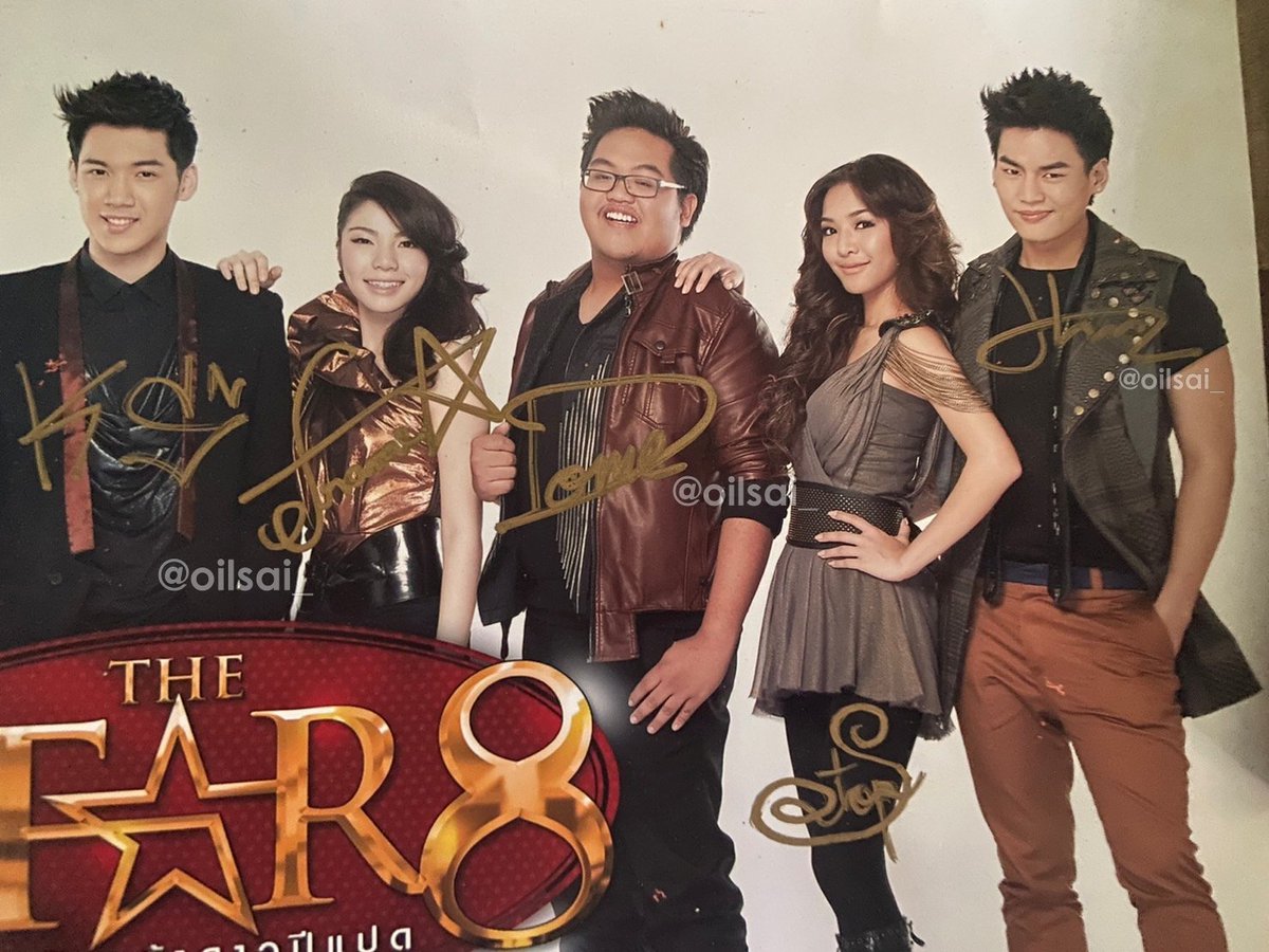 Oilsai_'s tweet photo. ปล่อยลายเซ็นสด 8คนสุดท้ายเดอะสตาร์ปี8 รุ่นนี้ตัวท็อปทั้งนั้น ของสะสมได้มาจากรายการช่องแอคสมัยประกวด ใครสนใจทักมาเสนอราคาได้ค่า⭐8️⃣
#smileparada #stopwarintorn #canatirut #domejaruwat #Thestar8 #hunz_iph #kangsomks https://t.co/Z4aS0Z5sCB
