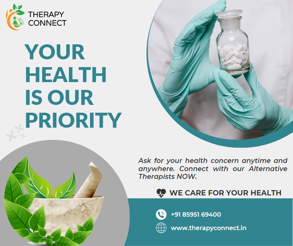 Therapycon_in's tweet image. Therapy Connect - The name says all about us. 
#therapyconnect is a a platform to bring together the #therapyexperts and patients to get the best of the #alternativetherapies for their #health benefits.