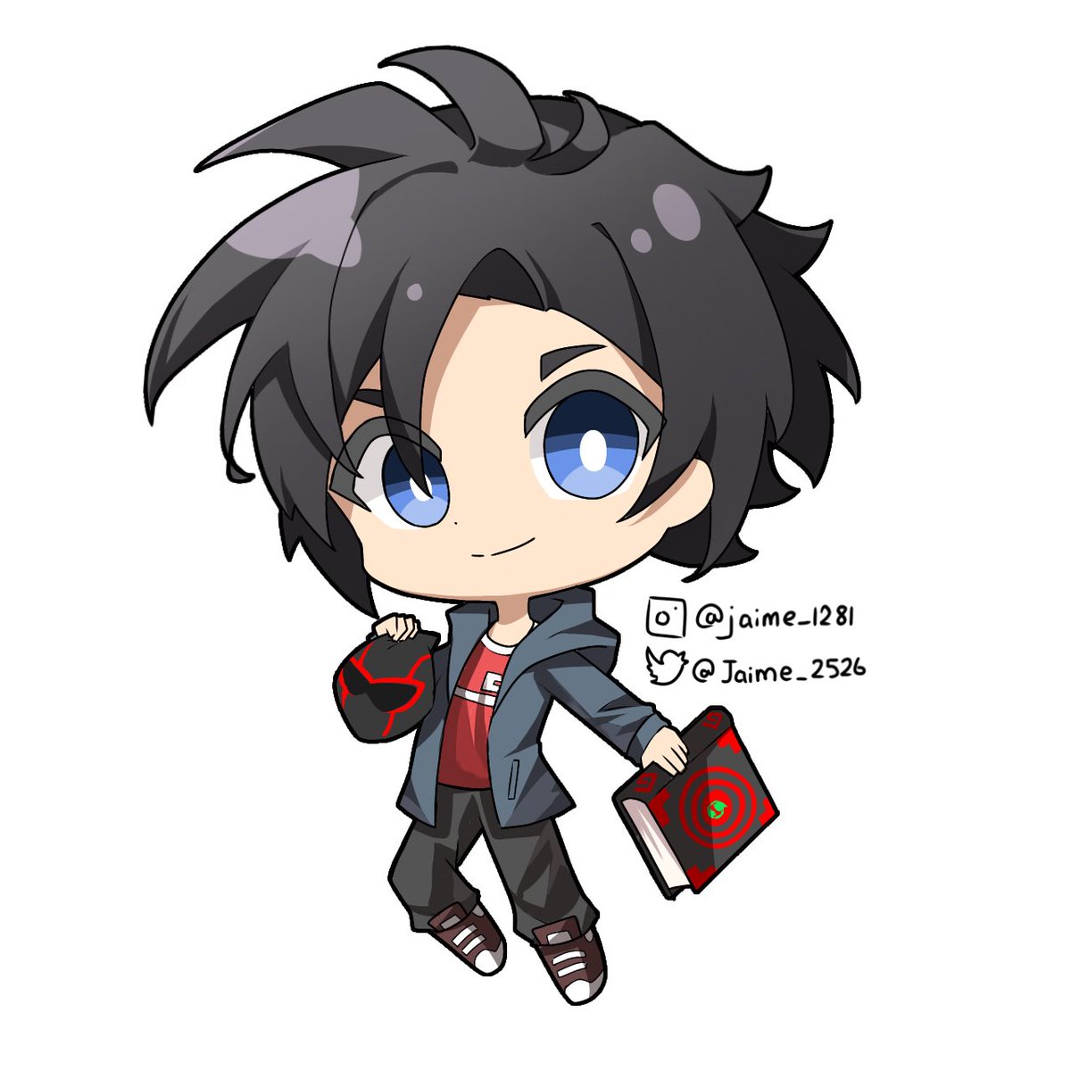 #rc9gn #randycunningham #ibispaintx #digitalart #chibi