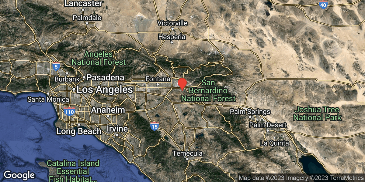 Earthquake near me redlands