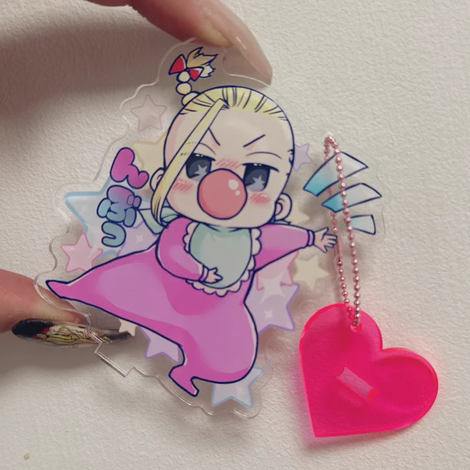 アクスタも完成したんですが一部白版抜けがありましてばぶはかわいいそれでもえぇで、、って方はぜひばぶちゃんお迎えしてやってくださいこちらは通販予定無しでーす 