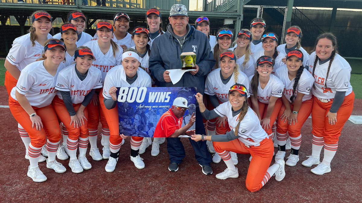 #800 - today marks 800 wins for our own head coach Mike Reed. So many talented players and memories attached to these 800 wins! What a way to start the 2023 season.  <a href="/NFCAorg/">National Fastpitch Coaches Association</a> <a href="/CoachReedUTTSB/">Mike Reed</a>