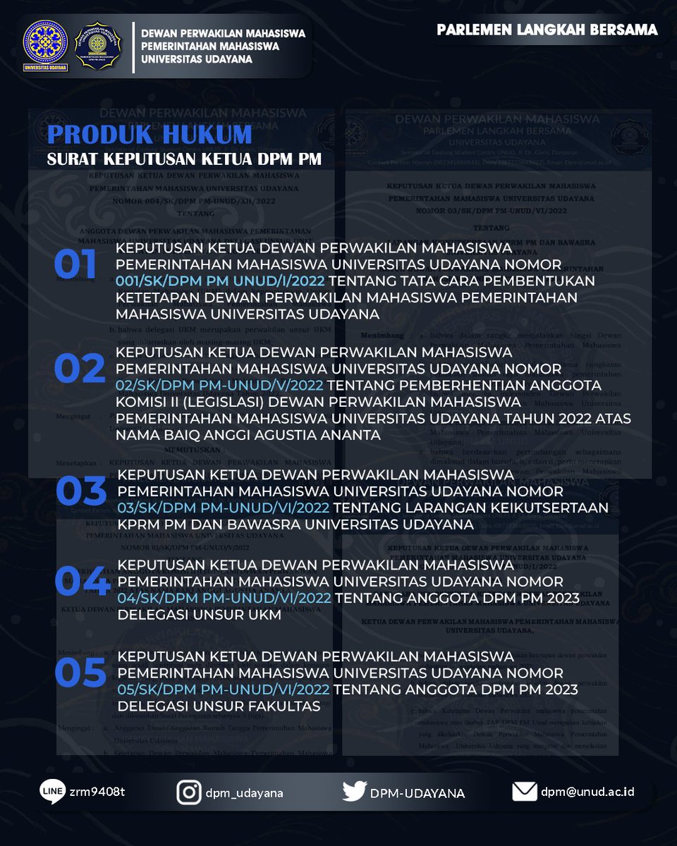 DPM PM UDAYANA tweet media
