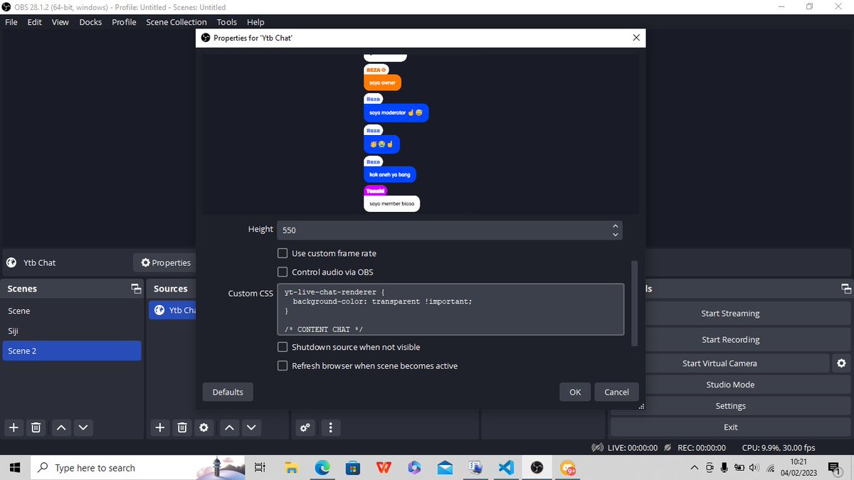Revernry's tweet photo. Jadi aku bikin overlay(?) ginian pake CSS, kira" ada yang mau pake ga ya? Rencananya script CSS nya mau ku taruh di trakteer (GRATIS) tinggal copy paste aja di OBS kalian. warnanya bisa kalian custom/ubah sendiri
#vtuber #VTuberAssets #vtubertemplate #vtuberoverlay #streamoverlay https://t.co/hm1cIl5mwG
