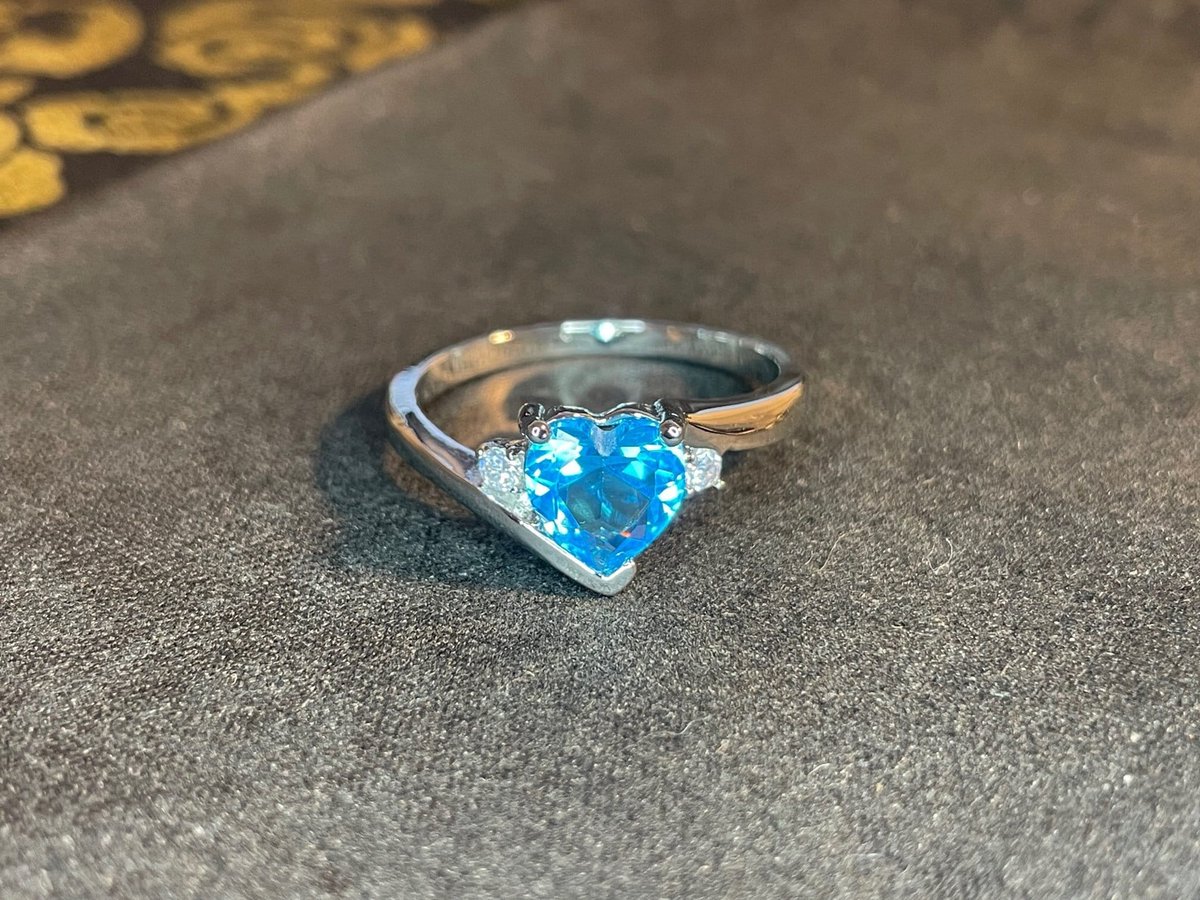 DarknessJewelry's tweet image. Check out the latest addition to my #etsy shop: Blue Topaz Heart Shaped Dark Crystal 14kt Gold Ring Gothic Vintage Classic Wedding Band Satanic Pagan Wiccan Druid Occult Jewelry - etsy.me/3DFq1hY #bluetopaz #topazring #satanic #wiccan #occult #darknessjewelry