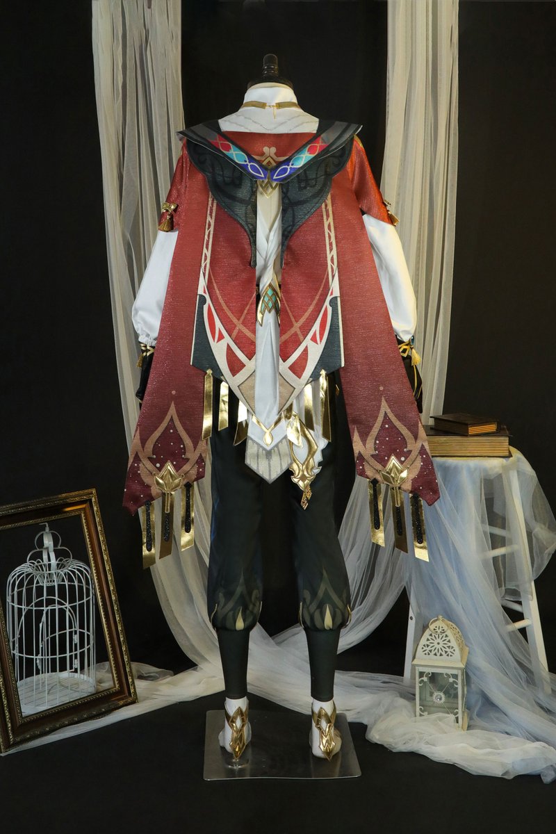 onecoser2022's tweet photo. ❤Genshin Impact Kaveh Cosplay Costume only $114
☺Material: Five pieces of satin, Soft woolen, Faux Leather, Ponte-de-roma, Polyester taffeta
💯Link: https://t.co/hzdTf7m4Lk https://t.co/7fPJZMbi29