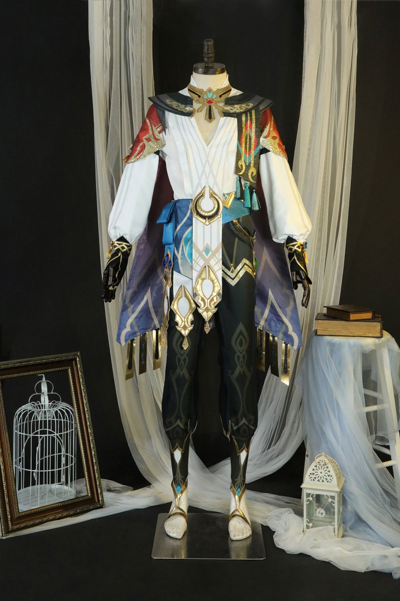 onecoser2022's tweet photo. ❤Genshin Impact Kaveh Cosplay Costume only $114
☺Material: Five pieces of satin, Soft woolen, Faux Leather, Ponte-de-roma, Polyester taffeta
💯Link: https://t.co/hzdTf7m4Lk https://t.co/7fPJZMbi29
