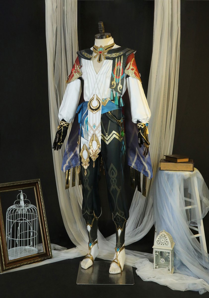 onecoser2022's tweet photo. ❤Genshin Impact Kaveh Cosplay Costume only $114
☺Material: Five pieces of satin, Soft woolen, Faux Leather, Ponte-de-roma, Polyester taffeta
💯Link: https://t.co/hzdTf7m4Lk https://t.co/7fPJZMbi29
