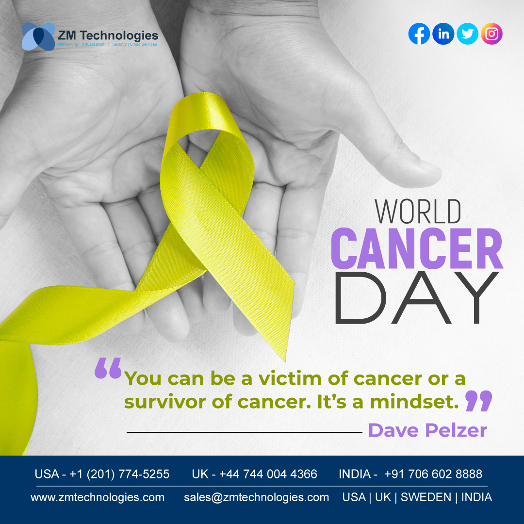 TechnologiesZm's tweet photo. Cancer doesn’t mean the end of life. So, never give up. Keep fighting!
#cancerday #worldcancerday #cancerawareness #cancerfighter #fightwithpositivity #support https://t.co/7XuWPlcwCj