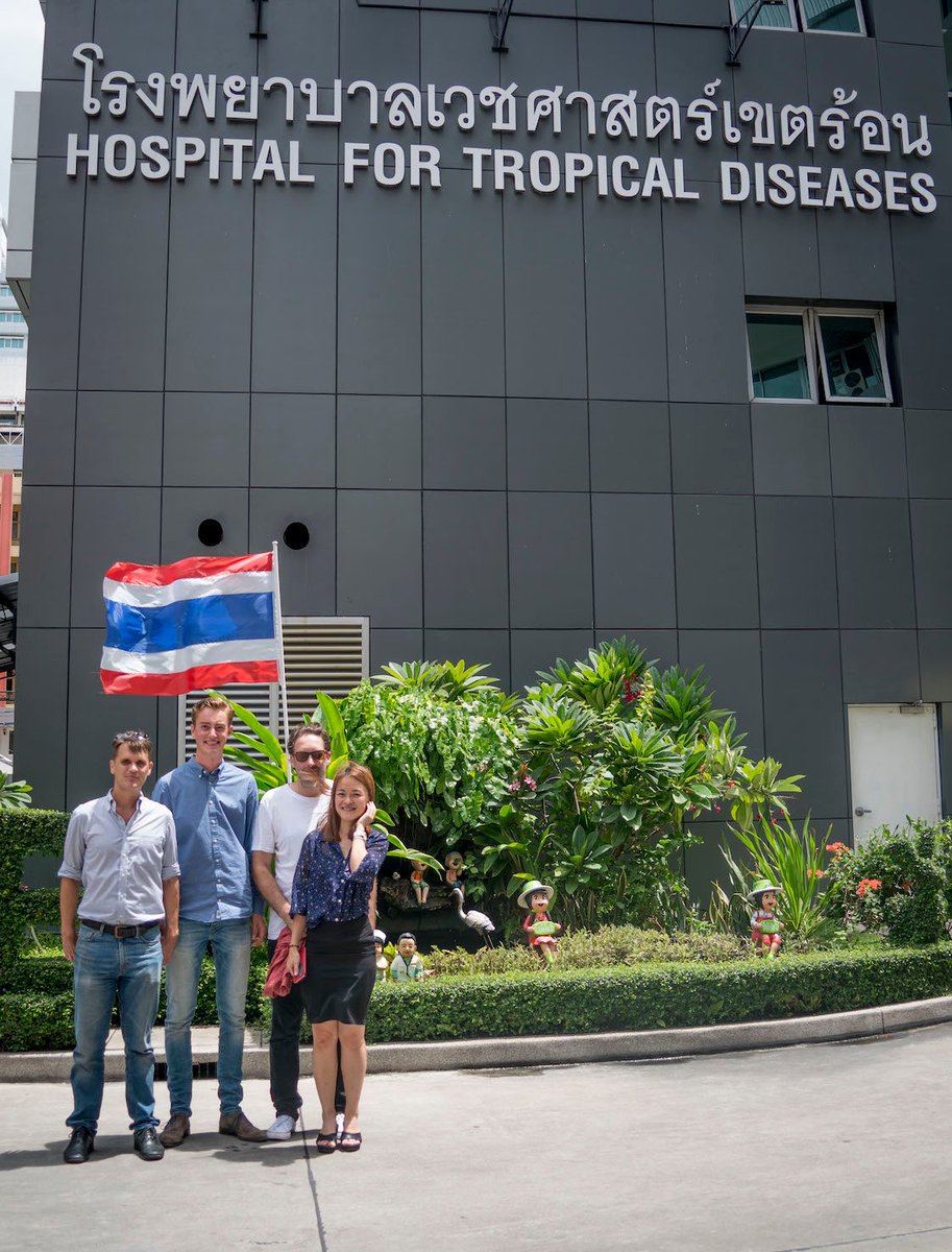 Always a pleasure to work with @MORUBKK - this was our first time in 2016 in Bangkok with @DrRenly #malaria #tropicaldisease