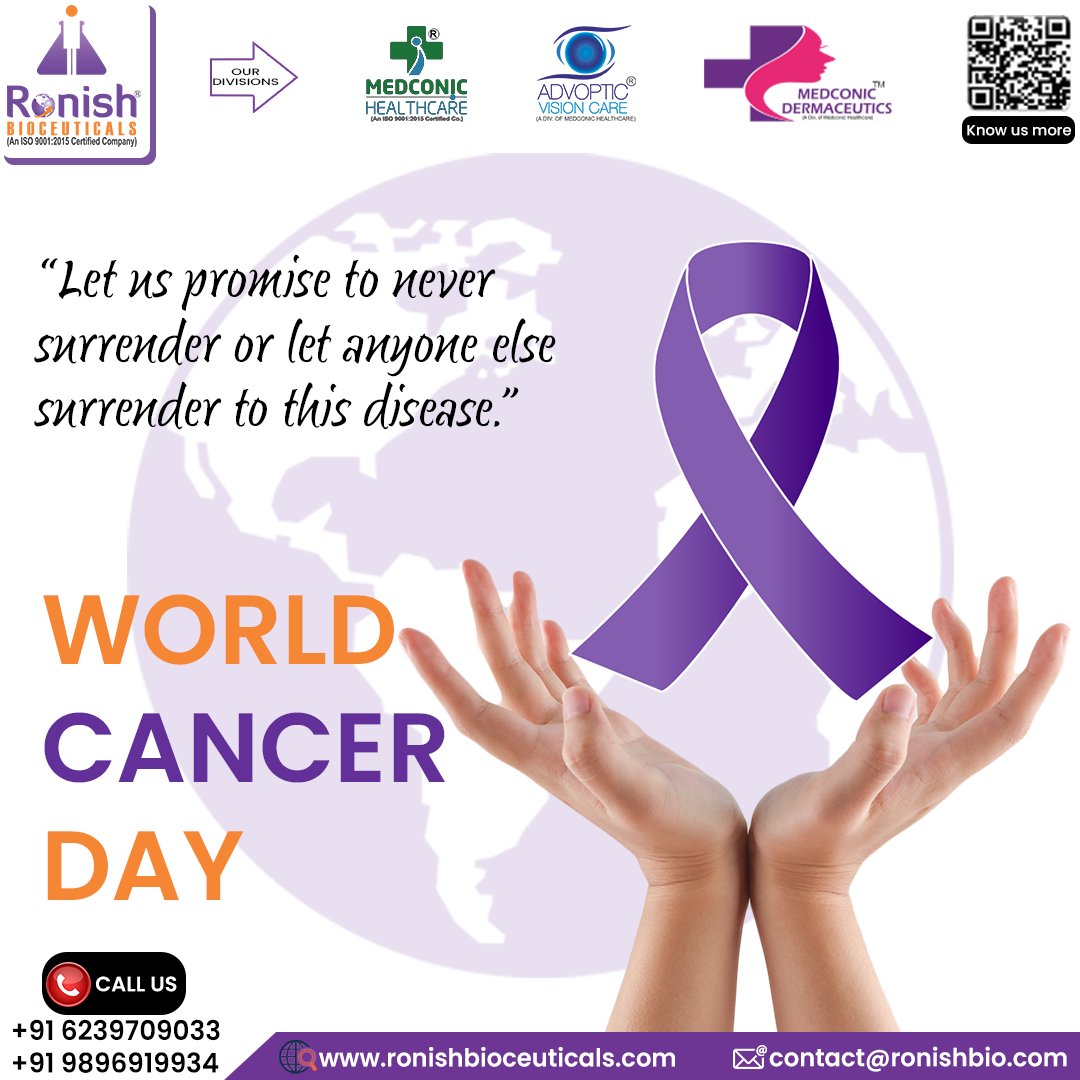advoptic's tweet photo. A deadly disease like #cancer has many misconceptions. Let's come together and spread awareness!

#WorldCancerDay2023 #cancerday2023 #cancerday #worldcancerday #worldcancerday🎗
#cancerawareness #4thFeb #cancerwarrior #fightcancer #curecancer #cancersurvivor #cancertreatment https://t.co/pOjr47Zp3O