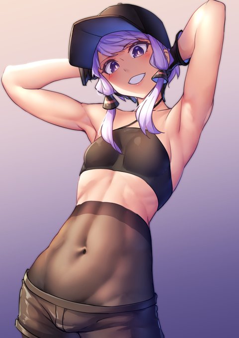 シャツなし凪ゆかりさん 