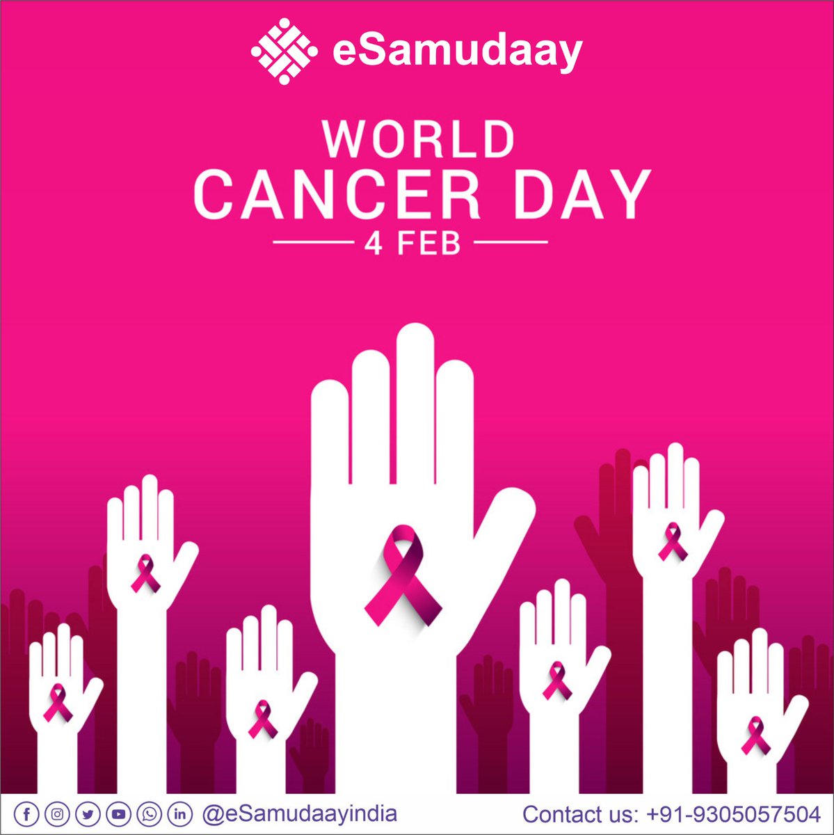 esamudaay's tweet photo. Cancer doesn’t mean the end of life. So, never give up. Keep fighting!
#cancerday #cancer #worldcancerday #cancersurvivor #cancerawareness #cancerfighter #breastcancer #cancercare #cancerfree #cancerfight #cancerlife #cancersurvivors #chemotherapy #cancersucks #mycancerdiaries https://t.co/GguYp7QGa9