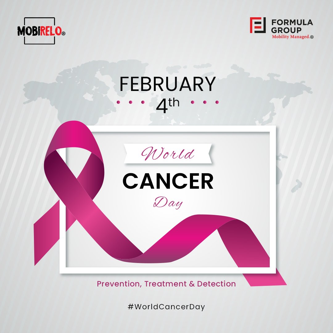 formulaindia's tweet photo. "Be aware and educate your loved ones about detection, prevention and treatment of Cancer
#WorldCancerDay #Cancer #CancerAwareness
#FormulaIndia #FormulaGroup #Expat https://t.co/coFlk3RzzS