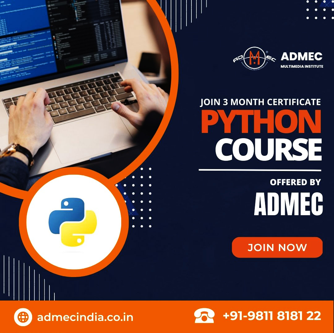 admecinstitute's tweet image. Join #PythoncourseinDelhi offered by ADMEC and get to learn #Python. 
A #PythonTrainingInstituteinRohini like ADMEC provides you advanced professional Python course in Delhi. You get live training from experienced #Pythondevelopers. 

Check course-bit.ly/3DDniVW