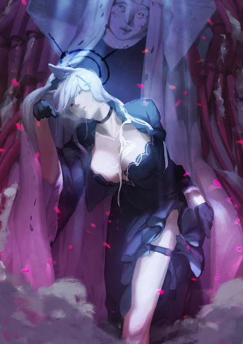 "Come"Closer, Shiroko.#ブルーアーカイブ #BlueArchive #블루아카이브 *This is a PIXIV request/commission artwork*依頼絵 
