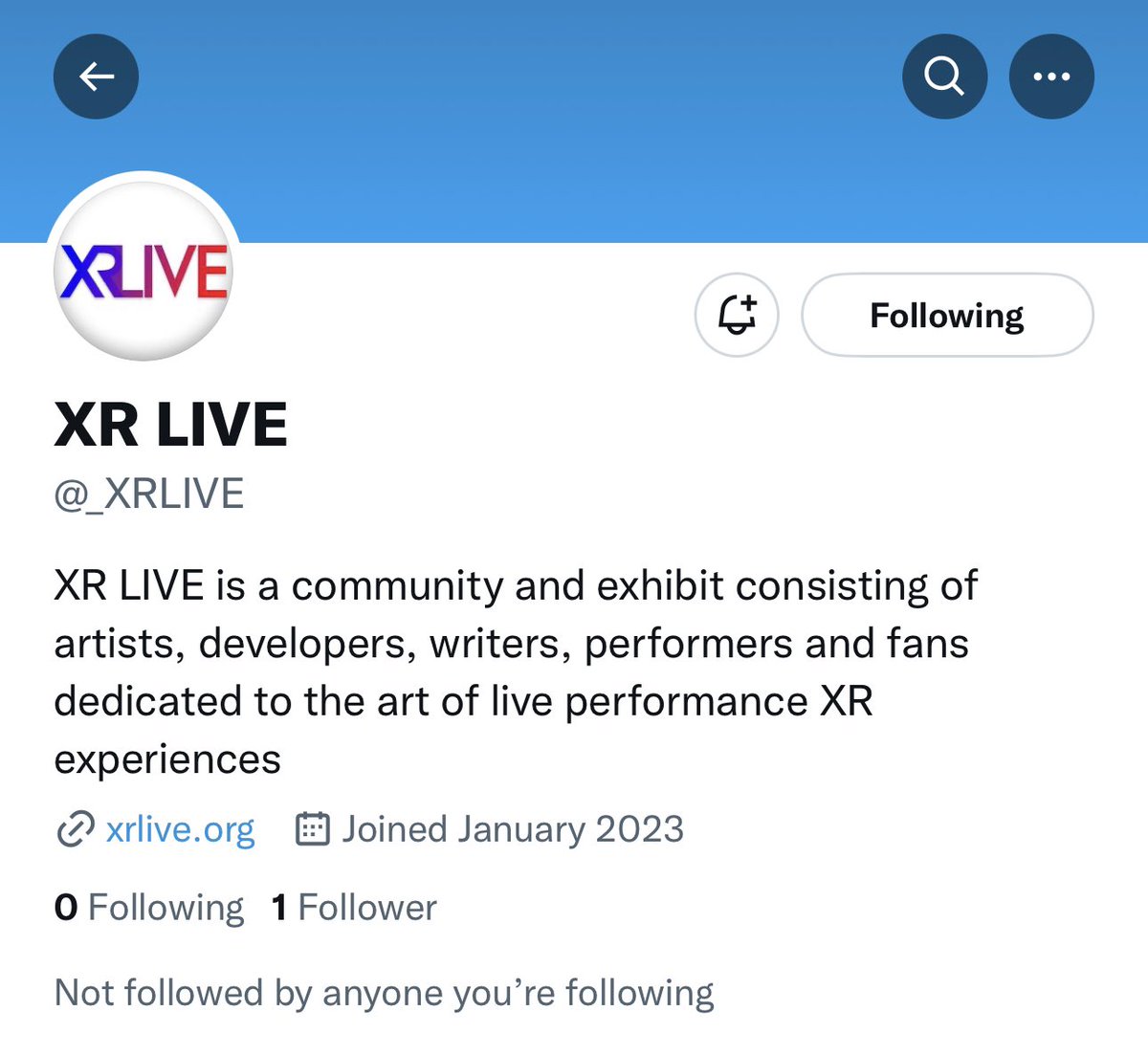 onboardxr's tweet photo. Welp, we’re the first follower of @_XRLIVE! Ready for a February of “Encore Exhibitions” of some of the years best live performances in vr! Join @onboardxr to build your own! https://t.co/5eUozQpG7v
