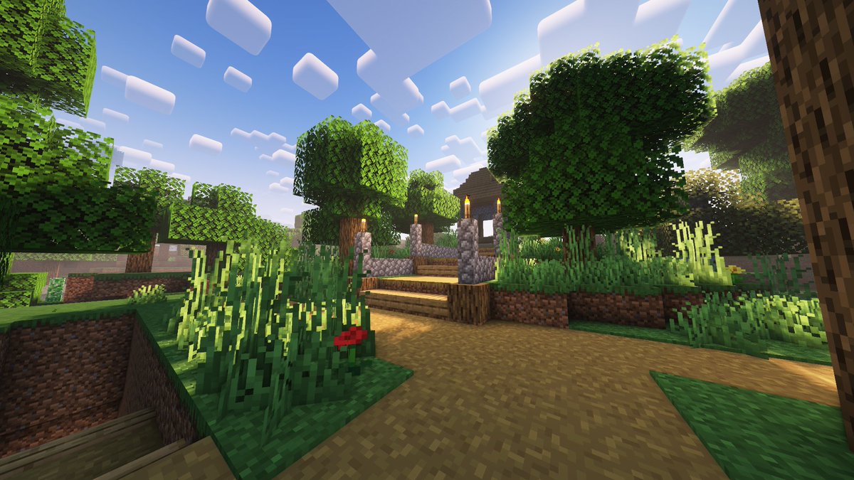 astedroid_'s tweet image. Voxel shades has to be if not the most beautiful shaders for Minecraft that actually fits the game&apos;s look and feel. #Minecraft #RethinkingVoxels #Minecraftshaders