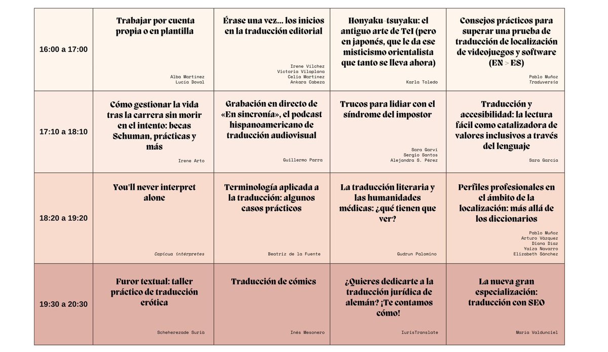 XX Encuentro Nacional de Estudiantes de Traducción e Interpretación #ENETI2023
Salamanca🇪🇸: @eneti2023USAL <a href="/AETI_USAL/">Vocalía AETI - USAL</a> <a href="/AETIoficial/">AETI</a> <a href="/Docutradus/">Docutradus-Facultad de Traducción y Documentación</a> <a href="/usal/">Universidad de Salamanca</a>, 27 y 28 de abril
Info: enetiusal.wixsite.com/2023