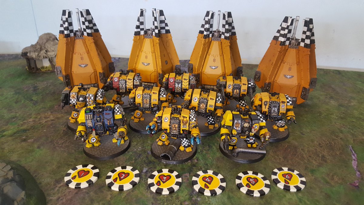 GreenstuffGav's tweet photo. @warhammer dreadnoughts are awesome! #WarhammerCommunity #Lamenters #warhammer40k https://t.co/4FtePjeFuU