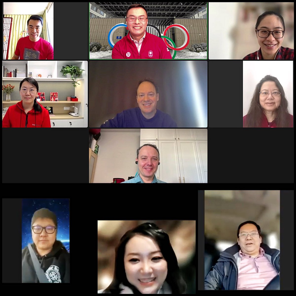A wonderful virtual reunion of our dedicated #volunteer #Canadian #Alumni reps in #Beijing for Day 13 &amp; 14 of the Spring Festival (depending on the time zone!). We are hopping towards a very exciting year of the Rabbit!🐇✨
㊗️兔年大吉!万事如意!
<a href="/richardliu18/">Richard N. Liu, MStJ | 劉念祖 | 리처드 리우 | リチャード・N・リュー</a> <a href="/BCCSCAndy/">Andy Truong</a>