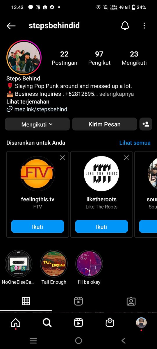 LieeDoie's tweet photo. @Alssndro_W @stepsbehindid Done kak. Gilak keren lagunya langsung nyantol di kupingku alias easy listening! Cocok nih diputer pas ujan"🤩 https://t.co/cS6T3Yr6Y5