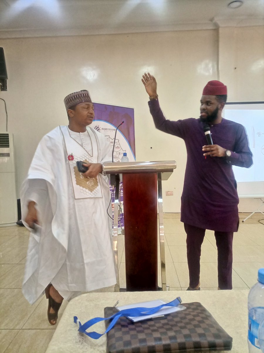 Wealthy_Wisdom1's tweet photo. It was a great session with @HamzyCODE at the Electoral Integrity Protection, Democratic Participation and Accountability Project (EIP-DPAP) Srate Leaders Training at Abuja.

God bless https://t.co/CLmab3Glat
God bless PIND

@africa_ready
@HamzyCODE
@PINDFoundation https://t.co/N3R31Rp5De