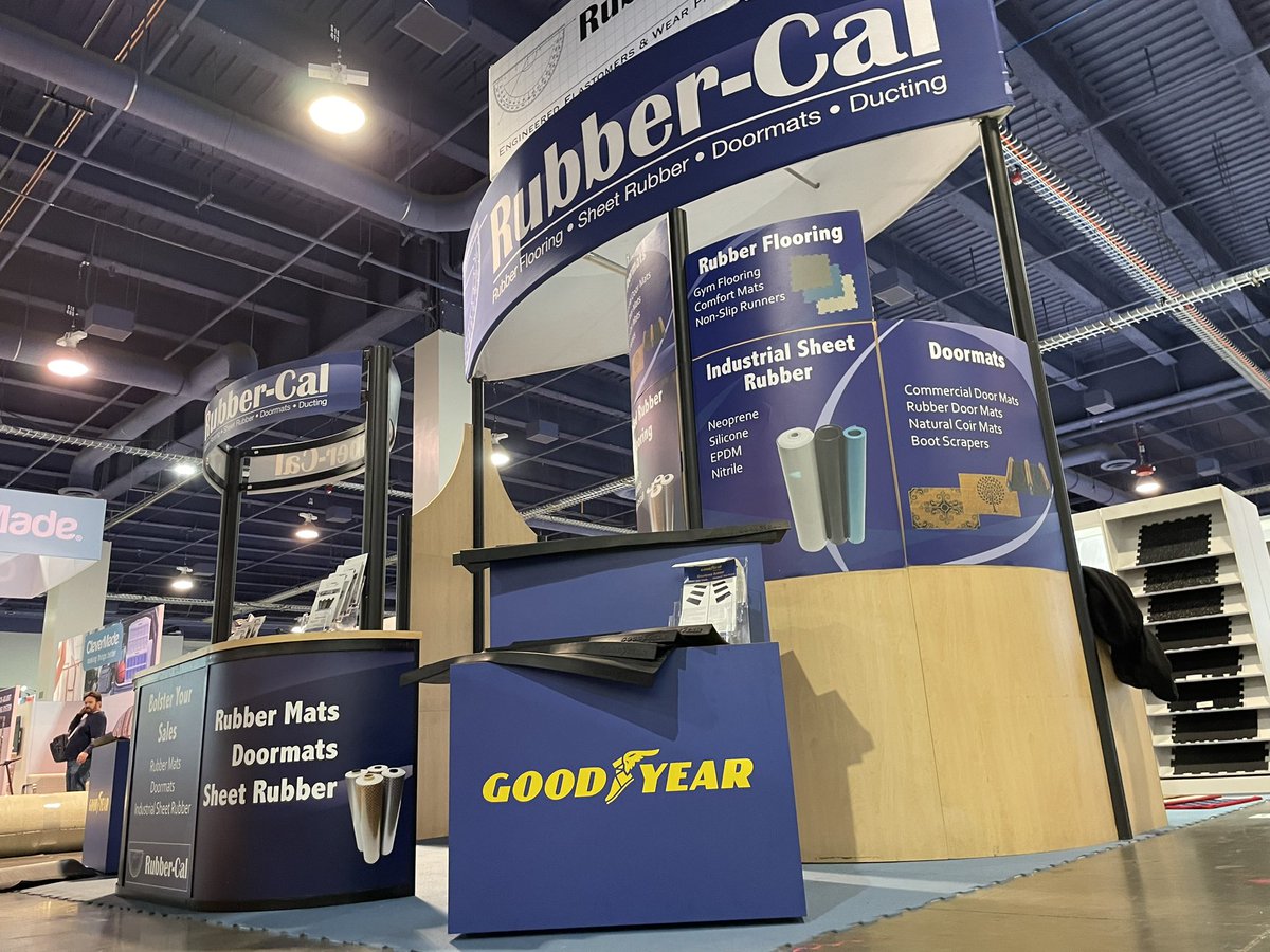 RubberCal's tweet photo. Very proud of the Rubber-Cal team at the 2023 National Hardware Show. https://t.co/HaG13yU4J1