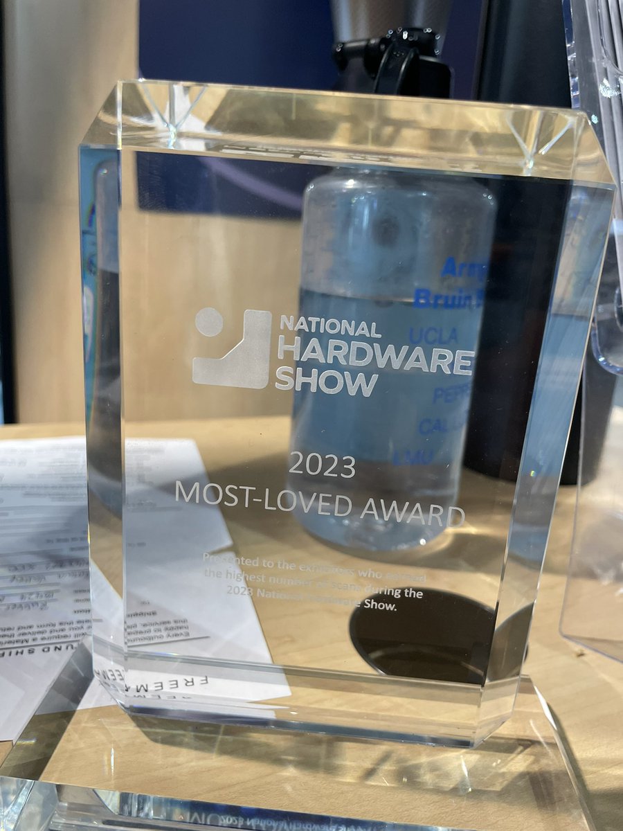 RubberCal's tweet photo. Very proud of the Rubber-Cal team at the 2023 National Hardware Show. https://t.co/HaG13yU4J1