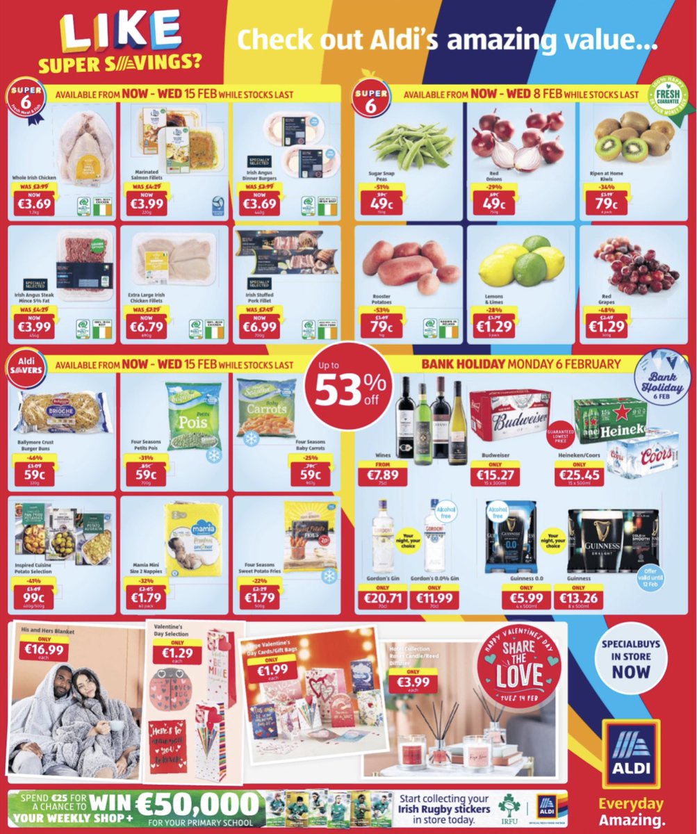retailsavvy2's tweet photo. 🍿🍓🍻🍷🥩| Retail Savvy 
Weekly Shopping Guide From @SuperValuIRL @dunnesstores @lidl_ireland @Aldi_Ireland @TescoIrl @EUROSPARIreland #savings #retailsavvy #groceryretail #weeklyshop #foodshopping Full Guide 👉🏻 https://t.co/CGaZFL9jIW https://t.co/nWoh2ERQM8