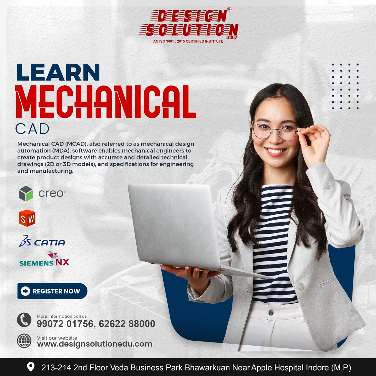 Designsolutiona's tweet photo. A perfect companion for your 𝗠𝗲𝗰𝗵𝗮𝗻𝗶𝗰𝗮𝗹 𝗖𝗔𝗗 training.
𝐋𝐞𝐚𝐫𝐧 With Certified Institute 𝐃𝐞𝐬𝐢𝐠𝐧 𝐒𝐨𝐥𝐮𝐭𝐢𝐨𝐧 𝐄𝐝𝐮.
#designsolution #indore #autocad #software #3dsmax #architecturedesign #automotivedesigning #cad #civilcad #mechanicalcad #architecturecad https://t.co/f8viBgXGUx