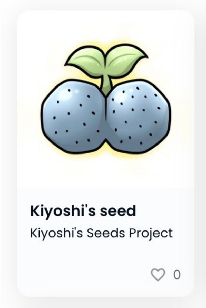 udon1GO's tweet photo. 🌱Kiyoshi's seed #giveaway 🌱

✅Follow
@ujuuna999
@ihayato
@udon1GO 
 
❤️Like&amp;RT

⏳2/6 23:59（JST）

We are waiting for your application🥳

#Kiyoshi #NFTGiveaway https://t.co/VRL3jz30tC
