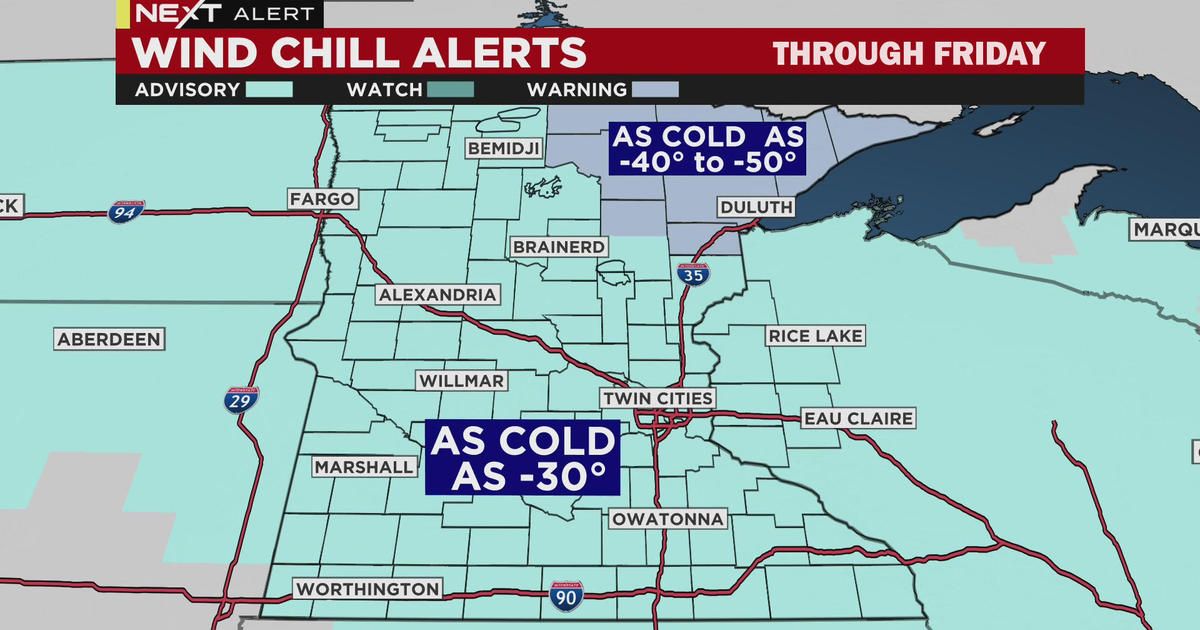 RT @WCCO: NEXT Weather Alert: Another dose of dangerous cold Friday morning https://t.co/Jde5MhOnx3 https://t.co/eMh3ZxzV9K