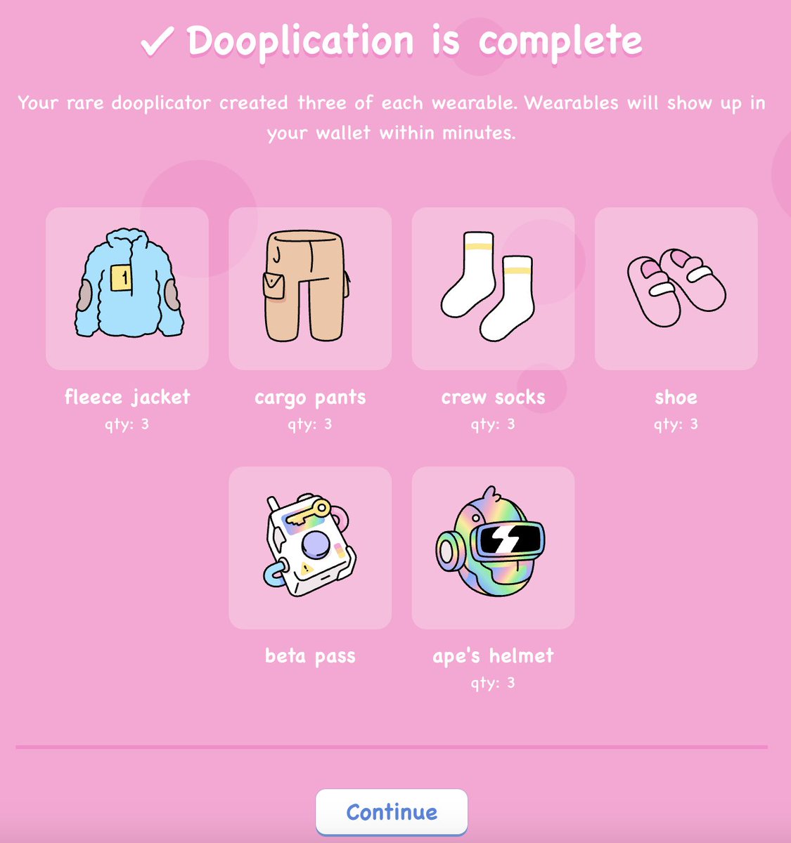 Rainbow Ape Dooplicated!

Let's continue our daily #Giveaway of a #doodles2 beta pass until Genesis boxes launches (or until the end of march!)

All you need to do is follow us here, on instagram: instagram.com/pranksy/, and like, RT or QT this tweet + Tag 3 friends!