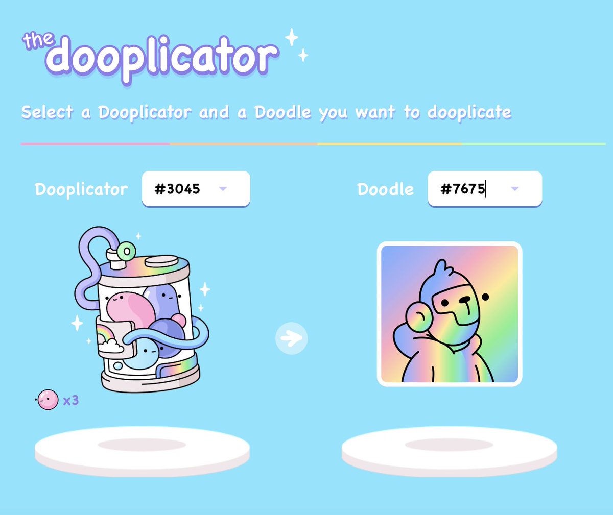 pranksy's tweet photo. Rainbow Ape Dooplicated!

Let's continue our daily #Giveaway of a #doodles2 beta pass until Genesis boxes launches (or until the end of march!)

All you need to do is follow us here, on instagram: https://t.co/0ZcV4JNK8L, and like, RT or QT this tweet + Tag 3 friends! https://t.co/ZNwLzraNo8