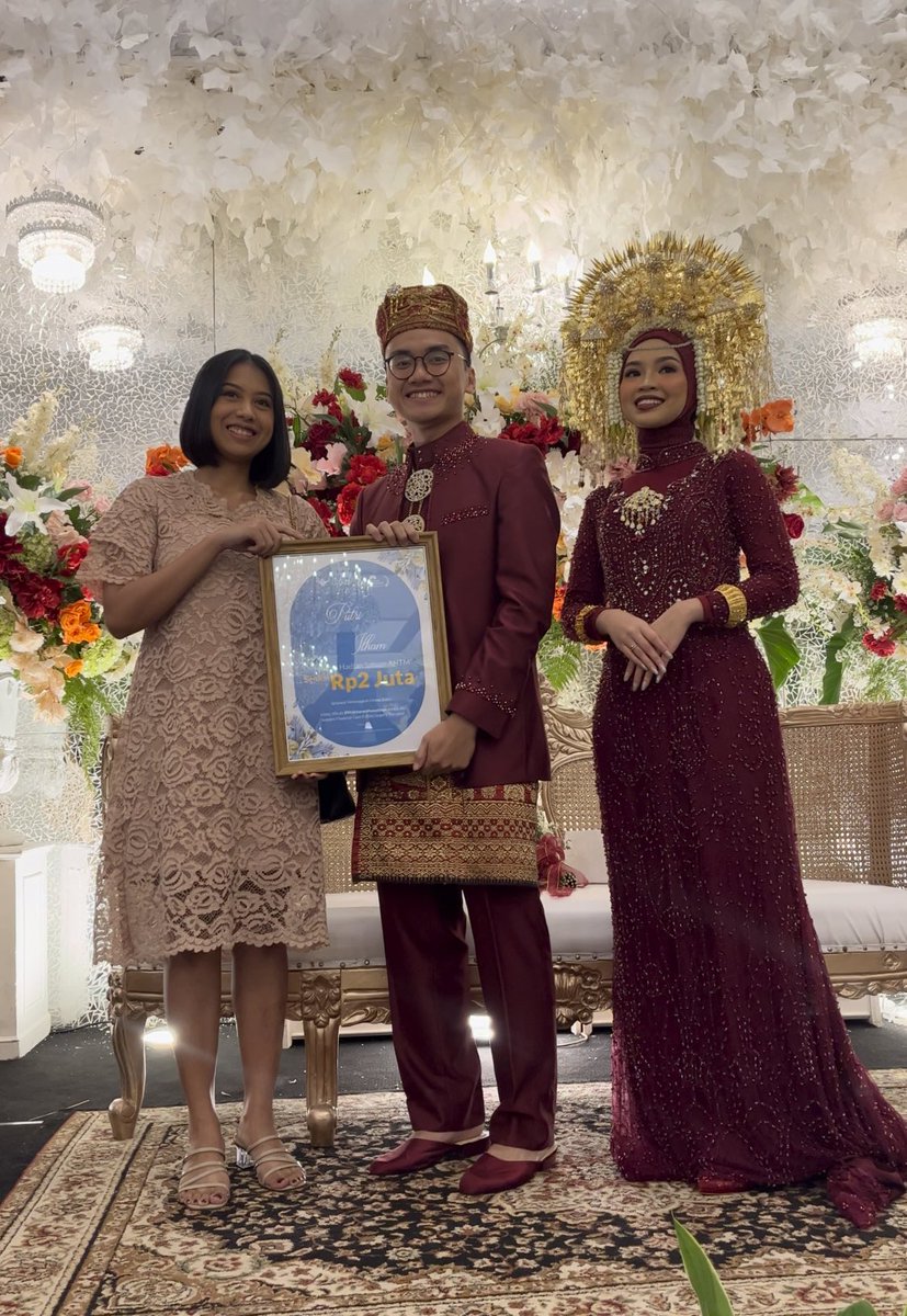 ajaib_investasi's tweet photo. Hadiah saham sudah sampai ke pengantinnya✨✨ https://t.co/uP8ZK93lxi