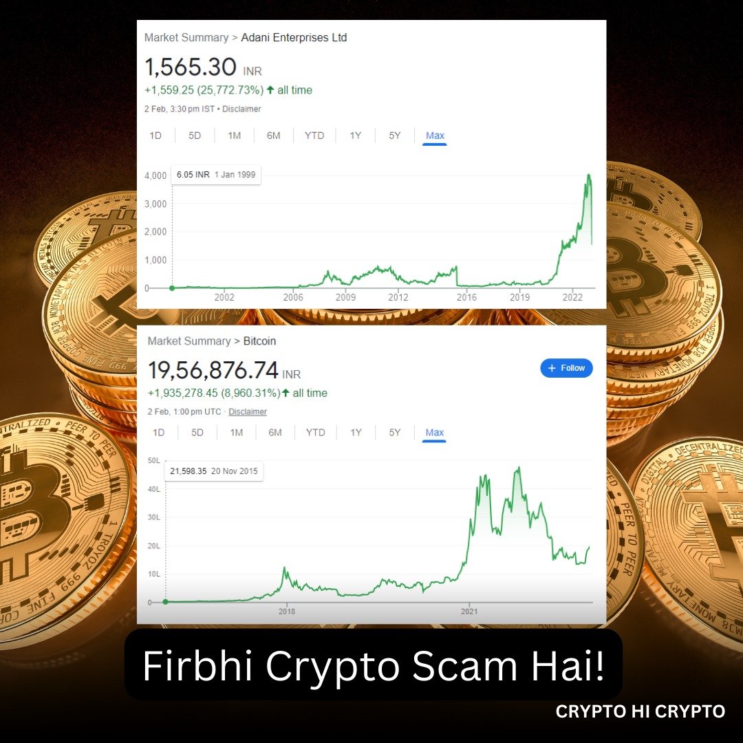 Crypto_Meme1's tweet photo. Fir bhi crypto scam he ?

#Memes #MemesForThePeople #memecoin #Crypto #cryptomarket #stockmeme #StockMarket #cryptotrading https://t.co/xjbJWx5KPc