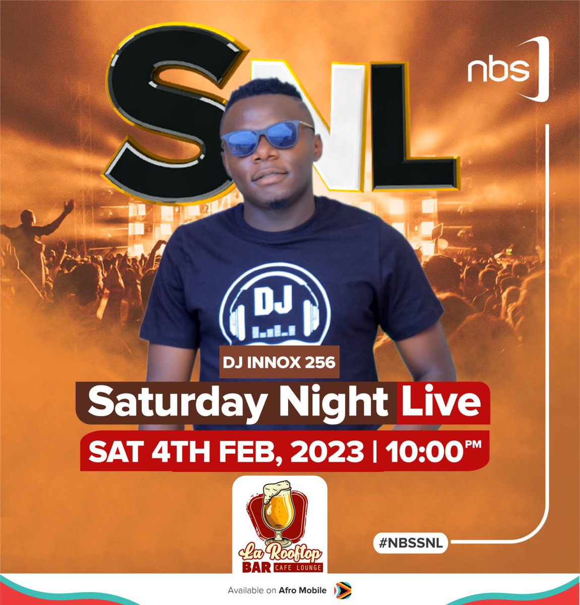 Mbarara party goers,,, tonight we all falling in @larooftoplounge for the biggest Vibe #NBSSNL 🤸🤸en we gonna be casting live on @nbstv 

Remember we featuring the illest @isaacmcblessedL @djsky256 @Djinnox256