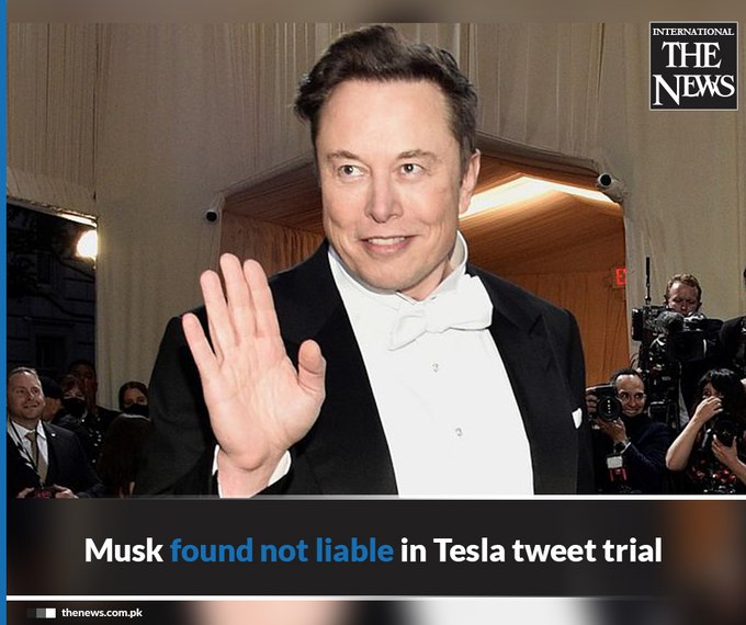 Jurors have cleared Elon Musk of liability for investors' losses in a ...