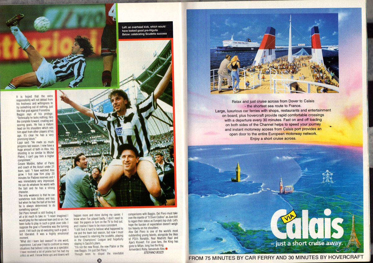 sp1873's tweet photo. Alessandro Del Piero, The Game, Issue 6, September 1995 @StefanoBozzi 
@spicciar @serieamonamour @calcio90s @RobyBagg10 @GentlemanUltra @_CalcioItaliano @calcioinretro @SerieA_Aust @ginkers @serieamonamour https://t.co/jXp4Odt3cv