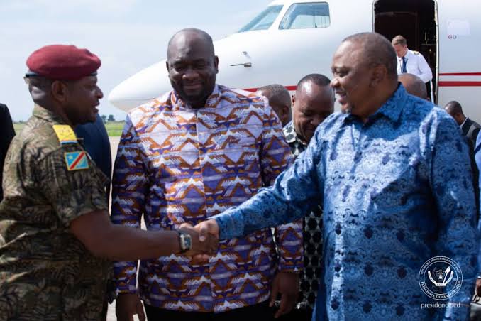 _Real456s's tweet image. Uhuru is currently in charge of the peace mediation processes in the DR Congo and Ethiopia Any slip in his personal security and that of his family may jeopardize the peace talks and worse undermine his authority and the role of Kenya in the peace talks
#Peace4DRC
#Peace4Ethiopia