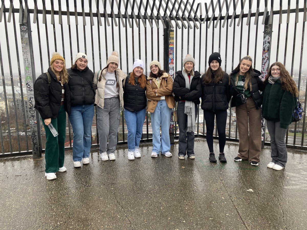 BHS_HistoryDept's tweet photo. BHS Berlin 2023 @BallyclareHigh Day2 Humboldt Park, Berlin Bunkers and Reichstag! #subwaysurfers https://t.co/tjYlK7rRWE