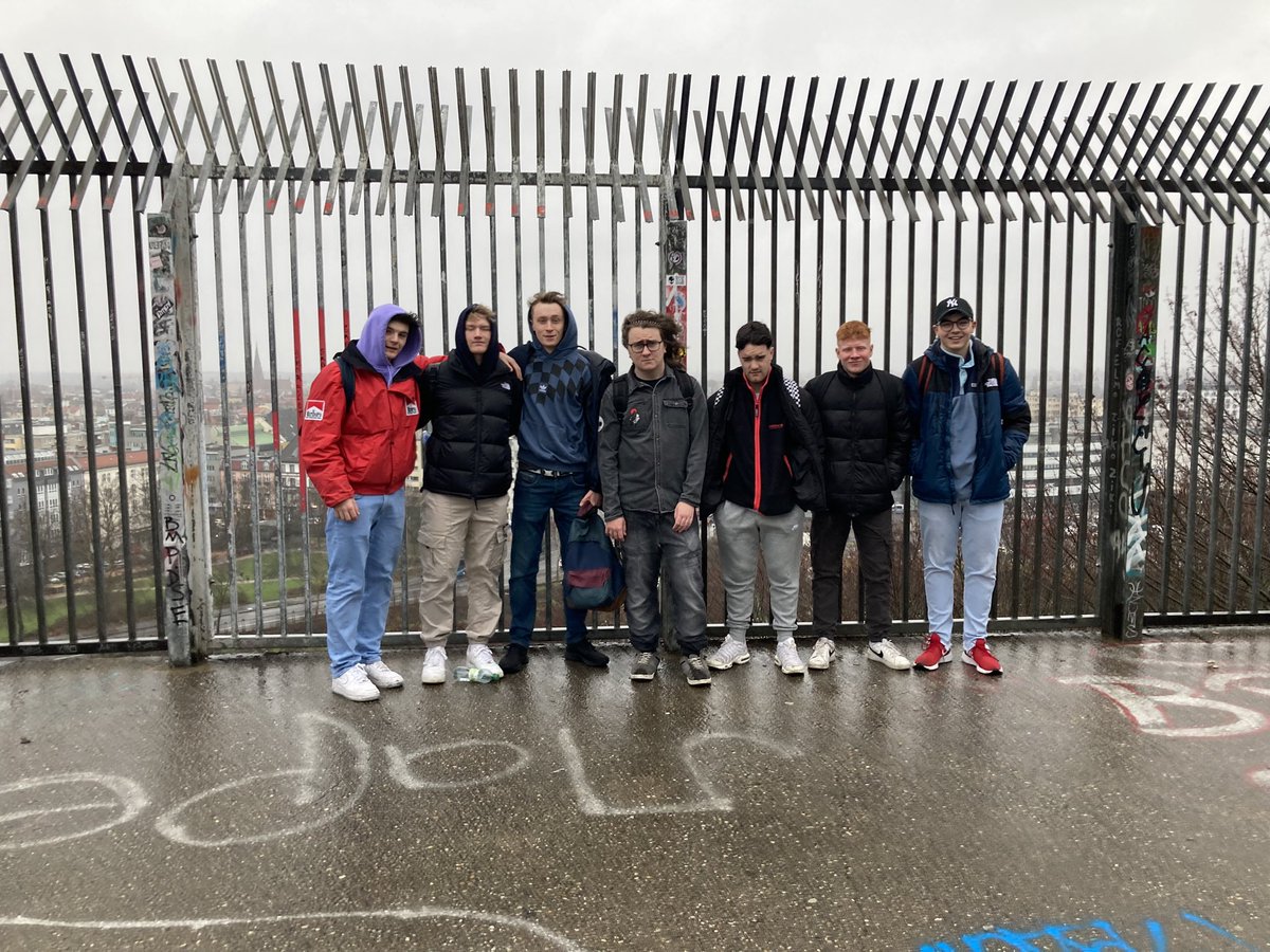 BHS_HistoryDept's tweet photo. BHS Berlin 2023 @BallyclareHigh Day2 Humboldt Park, Berlin Bunkers and Reichstag! #subwaysurfers https://t.co/tjYlK7rRWE
