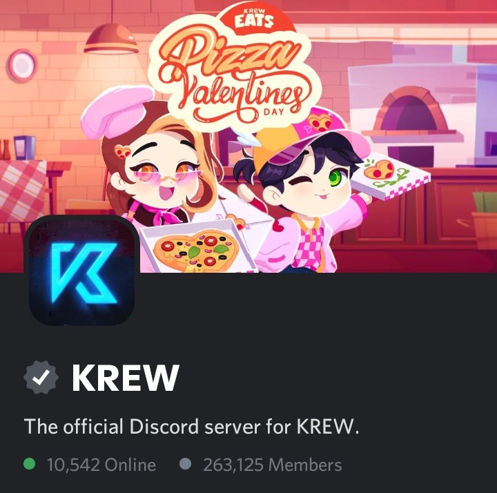 The KREW Discord server has changed their banner! (230204)

#krew #krewupdates #itsfunneh #krewfam #kftwt #kf #krewxkf #kreweats
