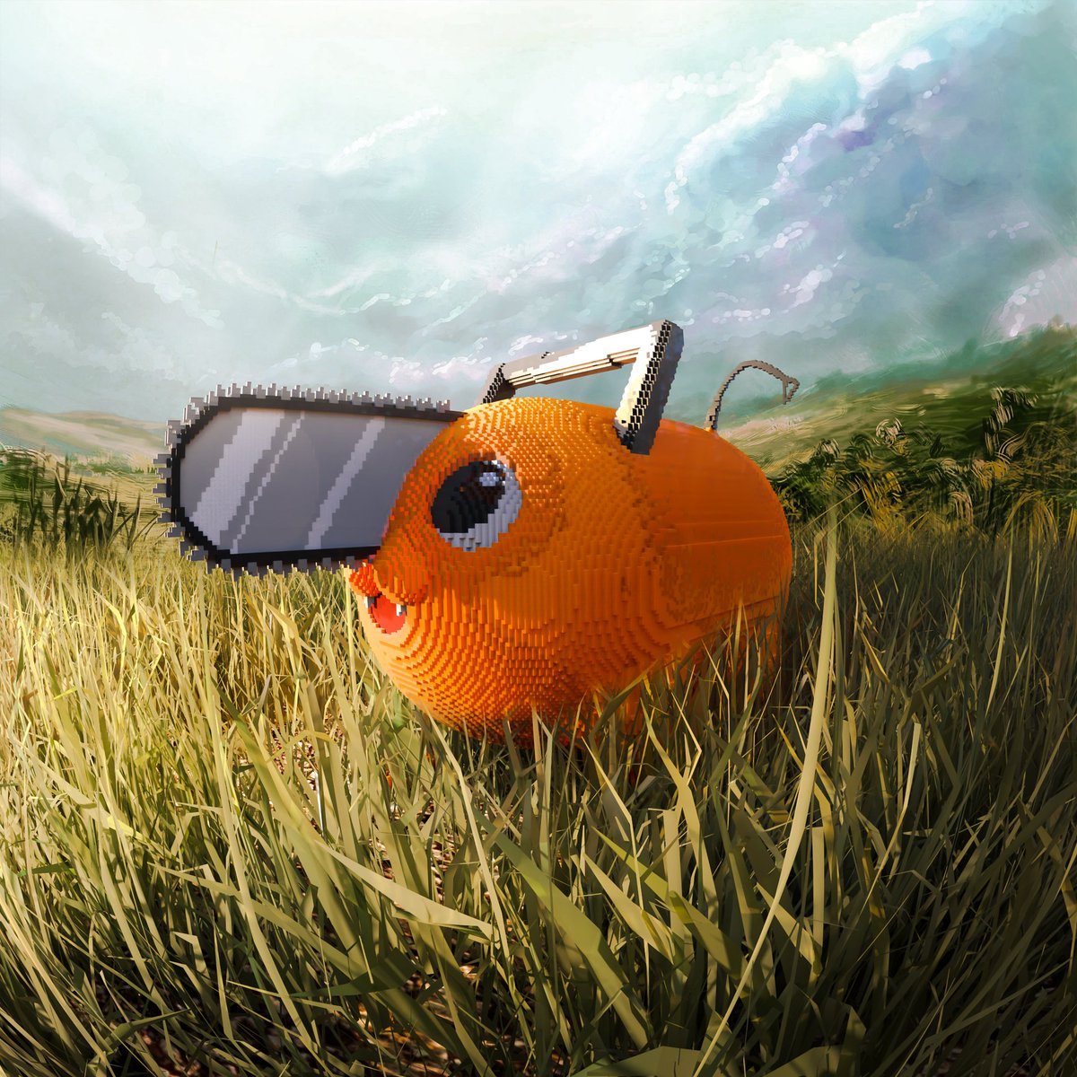 OperAsper's tweet image. where do you think this comes from?

Builders:
@Aspera_2704 &amp;amp; @OperaliX 

Render: @Narden_Flex 

#Minecraft #Minecraftbuilds #anime #pochita