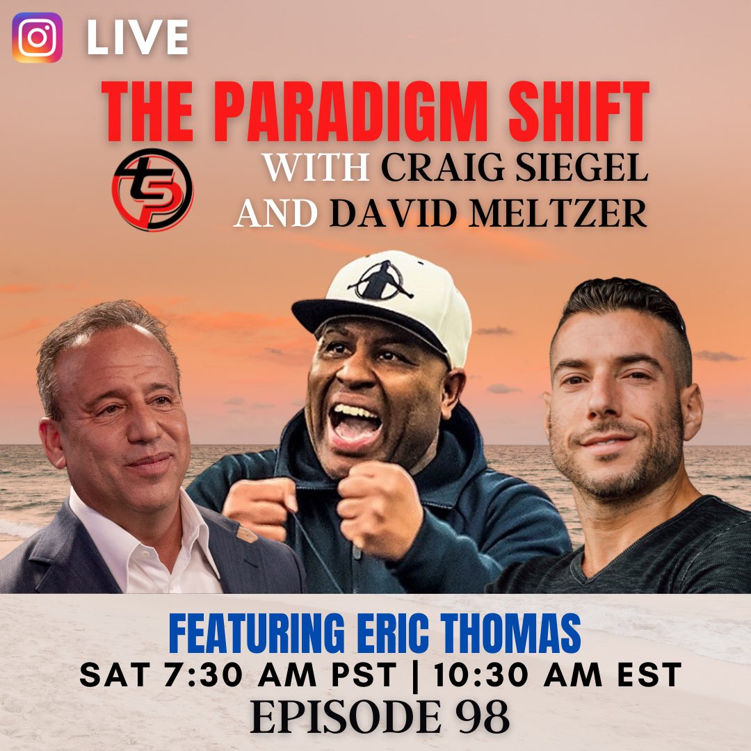 CraigSiegel_CLS's tweet photo. The 2023 Momentum continues with Episode 98🚀 💫 with a pair of Jugz @davidmeltzer and some BIG Surprises with @Ericthomasbtc 💎. Let’s have some fun, sharpen the axe 🪓 and get a little weird 💥 Bring your popcorn 🍿. Let’s get NUTS!

https://t.co/DpV1ycUDg1 https://t.co/6wd7aOz1VO