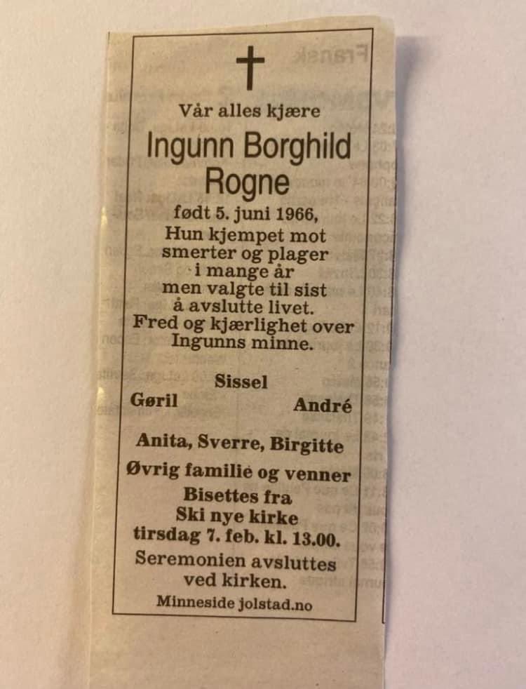 AnjaLindtner's tweet image. Medlem av Nakke og Kjeveskaddes landsforening som har valgt veien ut. @ingvildkjerkol (ikke alle annonser er like ærlige som denne, det begynner bli en del av dem) Sender varme tanker til Ingunn, og til hennes familie og venner &amp;lt;3